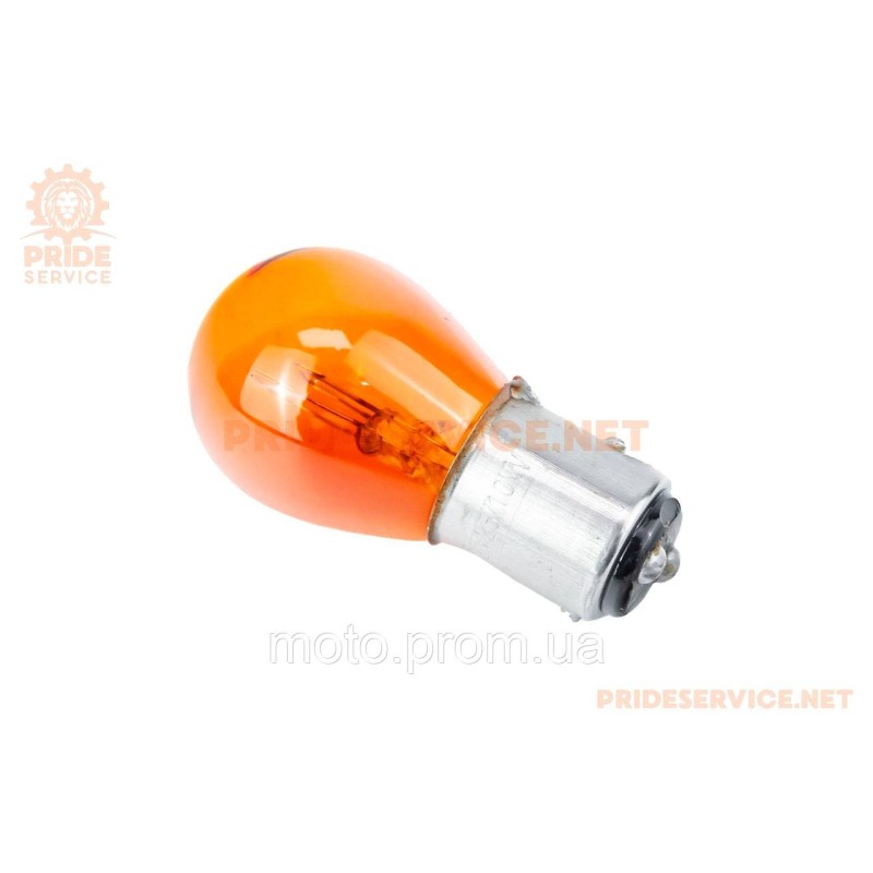 Лампа стопа BAY15D, помаранчева 12V25/10W