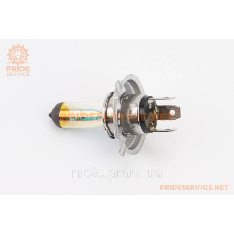 Лампа фары H4 P43T 12V 18/18W хамелеон