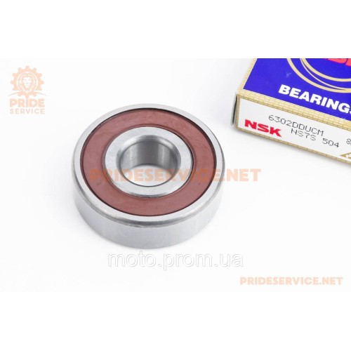 Підшипник 6302 2RS (15x42x13) колеса