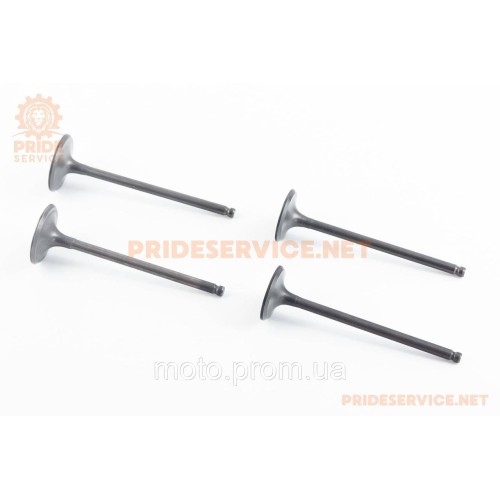 Клапана впускний (H-93; D-30,4 2шт), випускний (H-92,4; D-27 2шт) к-кт 4шт, CFMoto X5 500