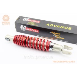Амортизатор задній GY6/Honda-290мм*D-53мм (втулка 10мм / вилка 8мм) регул., червоний Амортизатор задній GY6/Honda-290мм*D-53мм (втулка 10мм / вилка 8мм) регул., червоний