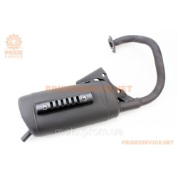 Глушник Honda DIO AF18/AF24 (накладка, чорна) Глушник Honda DIO AF18/AF24 (накладка, чорна)
