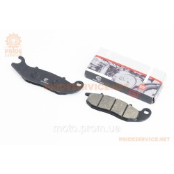 Гальмівні колодки дискові (HONDA CBR125 / CBR BWB/RC/RD / Wave125 / MSX125 Grom)