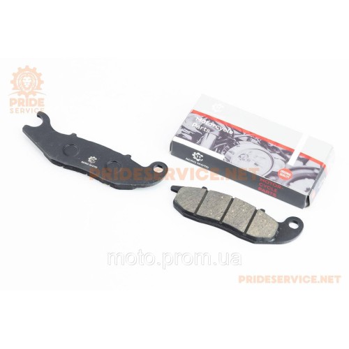 Гальмівні колодки дискові (HONDA CBR125 / CBR BWB/RC/RD / Wave125 / MSX125 Grom)