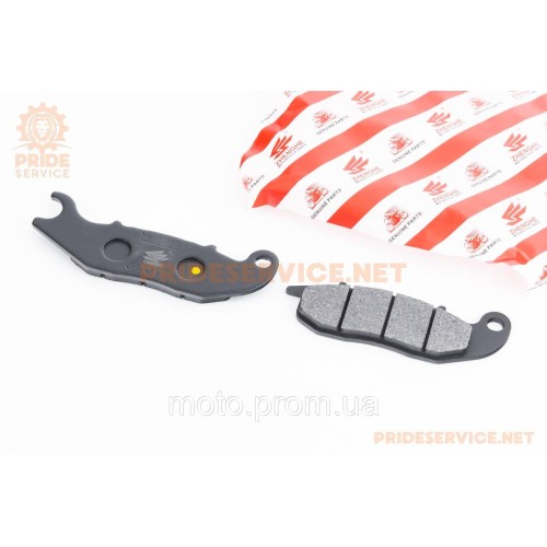 Гальмівні колодки дискові (HONDA CBR125 / CBR BWB/RC/RD / Wave125 / MSX125 Grom)