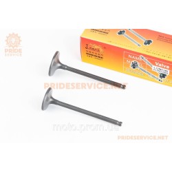 Loncin JL200-68A Клапана випускний (H-87,7; D-27), впускний (H-88,2; D-31,5) к-кт 2шт СВ-200cc Loncin JL200-68A Клапана випускний (H-87,7; D-27), впускний (H-88,2; D-31,5) к-кт 2шт СВ-200cc
