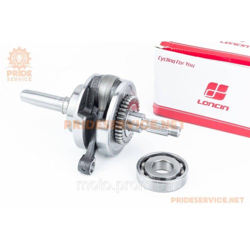 Loncin LX250GY-3 Коленвал+подшипники+шестерня CBB-250cc