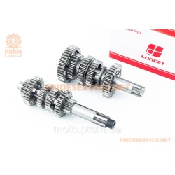 Loncin LX250GY-3 Коробка передач (два вала с шестернями) СВВ-250cc Loncin LX250GY-3 Коробка передач (два вала с шестернями) СВВ-250cc