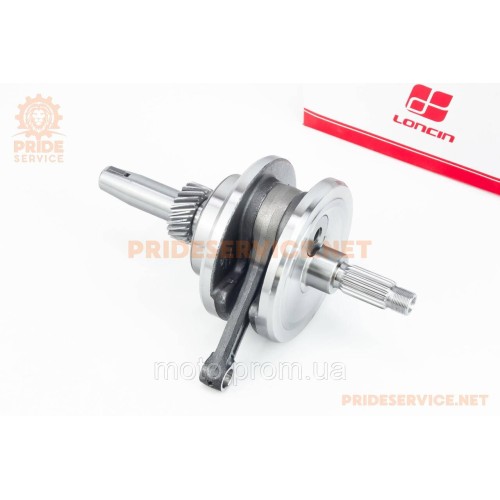 Kinlon JL150-70C Коленвал+подшипники+шестерня CG-150cc (под палец 13мм)