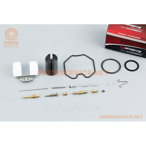 Viper-V200N Ремонтний комплект карбюратора PZ-30 150-200cc, 19 деталей+поплавок