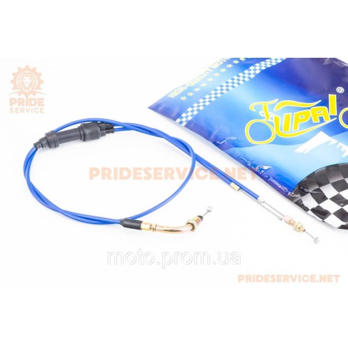 Viper-ZS200GS Трос газу (подвійний) (трос 129/120см; кожух 120/118см), синій