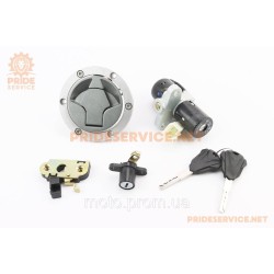 Loncin LX300-6 Замки к-кт (запалювання, кришка бака)