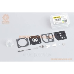 Ремонтный комплект карбюратора Stihl FS-38/45/55/85/120/250, 12 деталей + подкачка