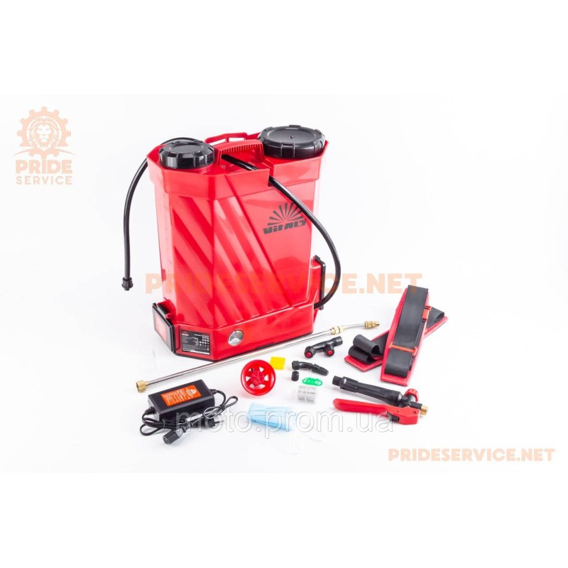 Обприскувач акумуляторний VITALS SM 212o 8Аh, тиск 0,25-0,45МПа, об'єм бака 12л