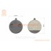 Гальмівні колодки Disk-brake (Xiaomi Mijia M365 Pro, Kugoo M4, M4 Pro), чорні YL-1063