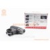 Фонарь передний 1 диод 200 lumen, Li-ion 3.7V 1200mAh зарядка от USB, влагозащитный, чёрно-серый