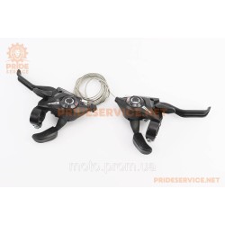 Перемикачі (моноблок) 3x8 швидкості, чорні ST-EF 51 Перемикачі (моноблок) 3x8 швидкості, чорні ST-EF 51