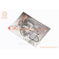Гальмівні колодки Disk-brake (Shimano BR-M416,575,495,486,485,446,445,395,375), чорні YL-1001