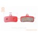 Тормозные колодки Disk-brake (Shimano Saint 2009, zee), красные YL-1039