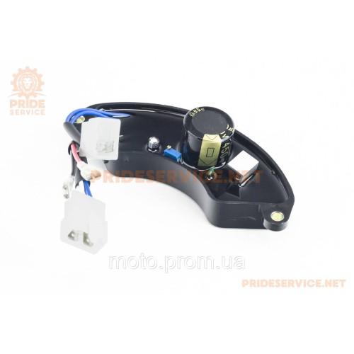 Реле напруги AVR трифазне 4-6кВт (корпус-сегмент, пластик, контакти-2 