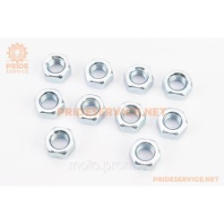 Гайка М12x1,75 6 цб DIN934, к-кт 10шт Гайка М12x1,75 6 цб DIN934, к-кт 10шт