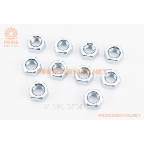 Гайка М12x1,75 6 цб DIN934, к-кт 10шт