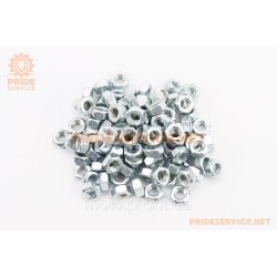 Гайка М8x1,25 6 цб DIN934, к-кт 100шт Гайка М8x1,25 6 цб DIN934, к-кт 100шт
