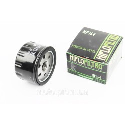 Фільтр масляний HF164 (76x54мм) BMW C 600 Sport/650 GT/F 650 GS/HP2 Enduro/HP2 Sport/K 1200 R/ K 1600 GT/R 1200 GS/ R 1200 Nine/R