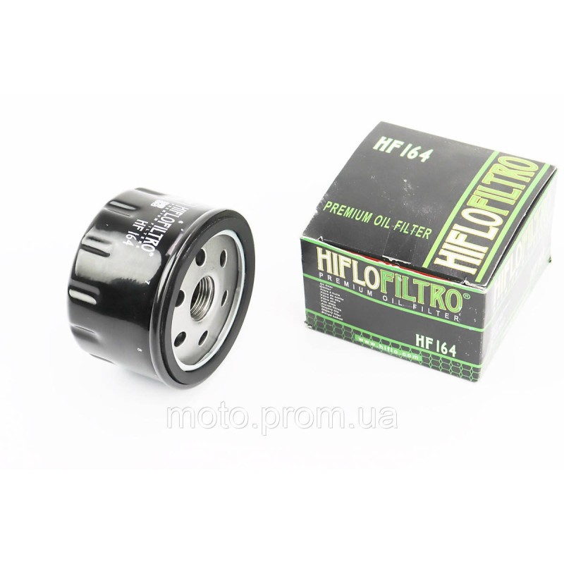 Фільтр масляний HF164 (76x54мм) BMW C 600 Sport/650 GT/F 650 GS/HP2 Enduro/HP2 Sport/K 1200 R/ K 1600 GT/R 1200 GS/ R 1200 Nine/R