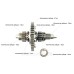Диференціал у зборі Z-47, Z-15x16, Z-11, Z-18 JR-Q12E (120-1), із блокуванням (можливий наліт)
