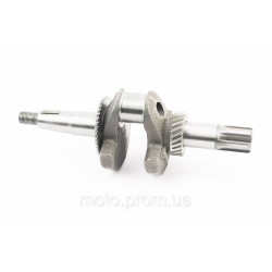 Колінвал 168F/170F (D шийки-30mm, H-85mm, L-235mm) під шліц D-25mm (є різьблення з боку шліців) Колінвал 168F/170F (D шийки-30mm, H-85mm, L-235mm) під шліц D-25mm (є різьблення з боку шліців)