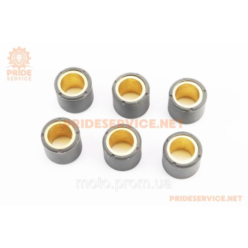 Ролики варіатора 6шт, 25x22,2 - 26г, Тайвань