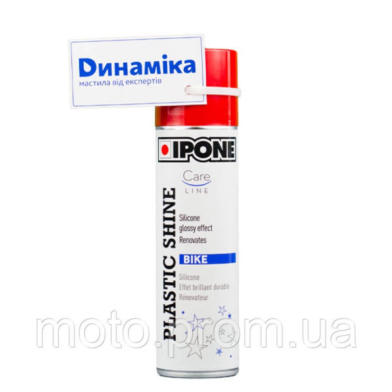 Аэрозольный полироль IPONE PLASTIC SHINE