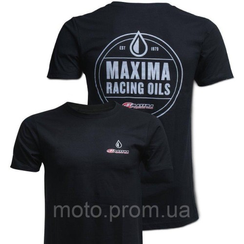 Футболка Maxima Short Sleeve Tee - DROP [Black], M