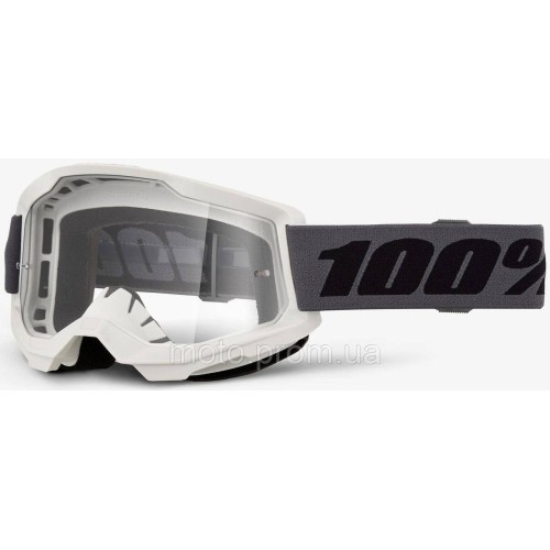 Окуляри 100% STRATA 2 Goggle [Grey], Clear Lens