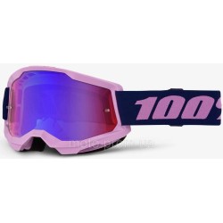 Окуляри 100% STRATA 2 Goggle [Purple], Mirror Blue Lens