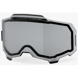 Лінза 100% ARMEGA/ARmatic Dual Vented Lens [Smoke], Dual Grey Lens