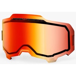 Лінза 100% ARMEGA/ARmatic Dual Vented Lens [Mirror Red], Dual Mirror Red Lens