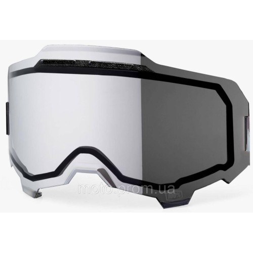 Лінза 100% ARMEGA/ARmatic Dual Vented Lens [Mirror Silver], Dual Mirror Silver Lens