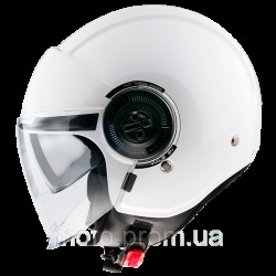 Мотошолом MT VIALE SV S Solid Gloss White XXS