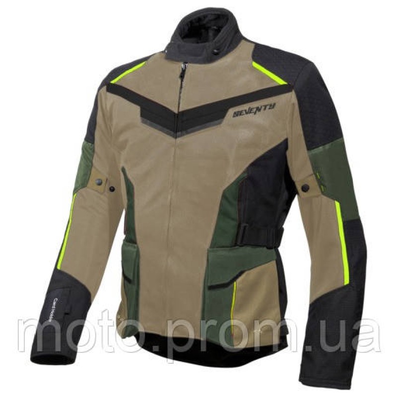 Мотокуртка Seventy JT70 ATACAMA Sand Green Yellow L