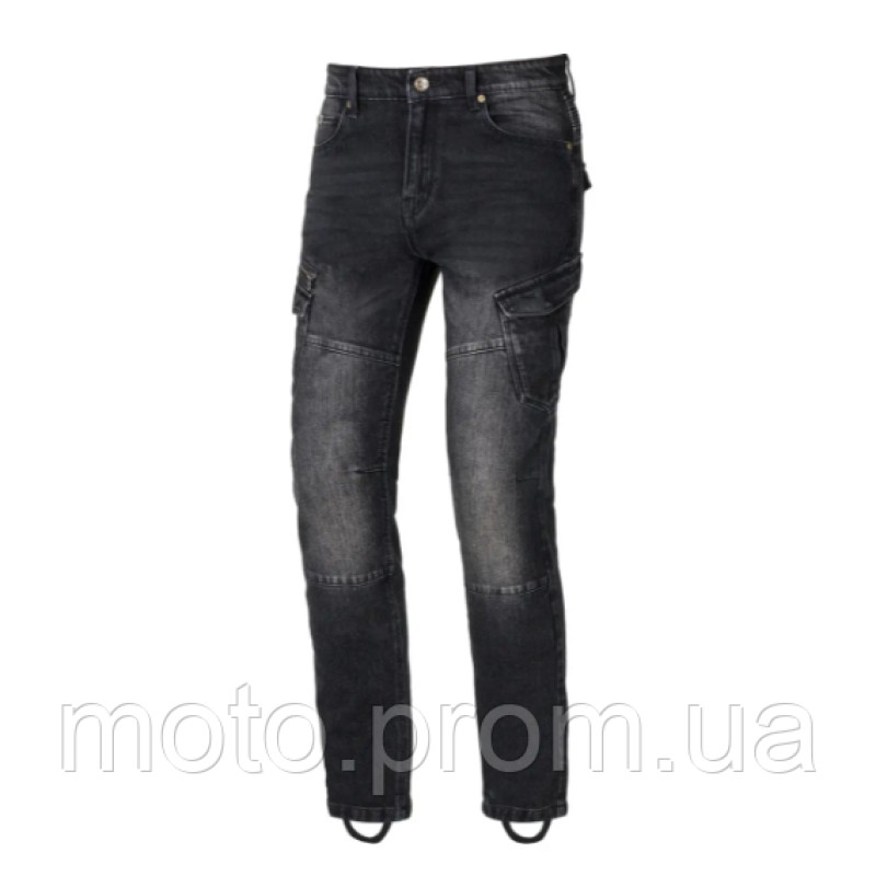 Мотоджинсы однослойные SECA Badlands ARM Black W30-L32