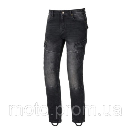 Мотоджинсы однослойные SECA Badlands ARM Black W36-L32