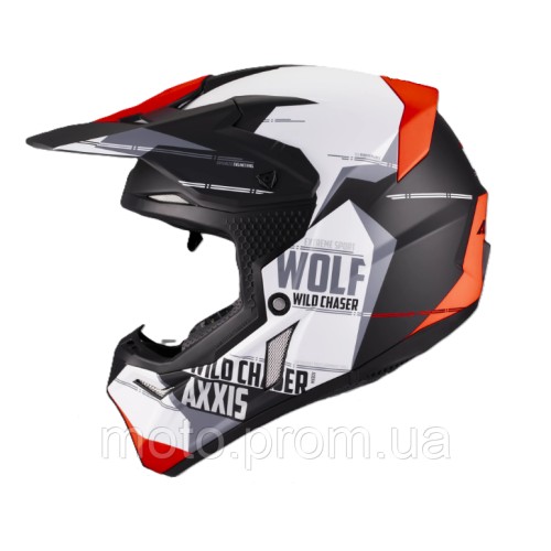 Мотошолом AXXIS WOLF S CHASER B5 Matt XXL