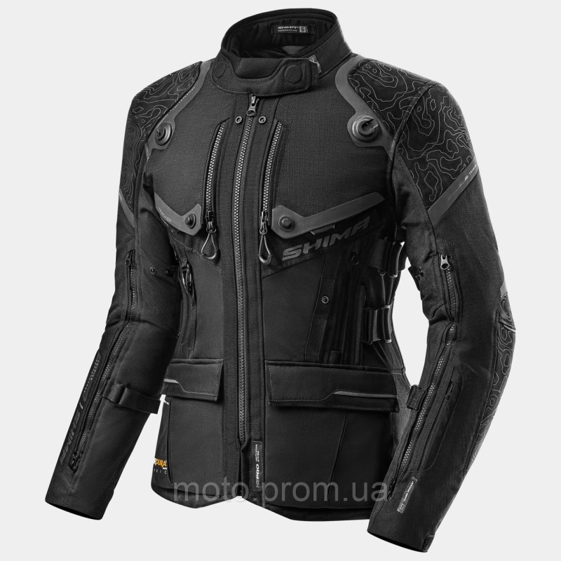 Мотокуртка Shima TRACKER LADY JKT BLK L