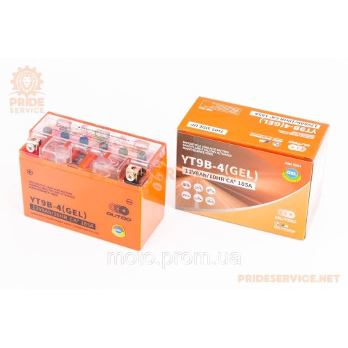 Акумулятор 12V8Ah YT9B-4 GEL (L150*W70*H105мм)