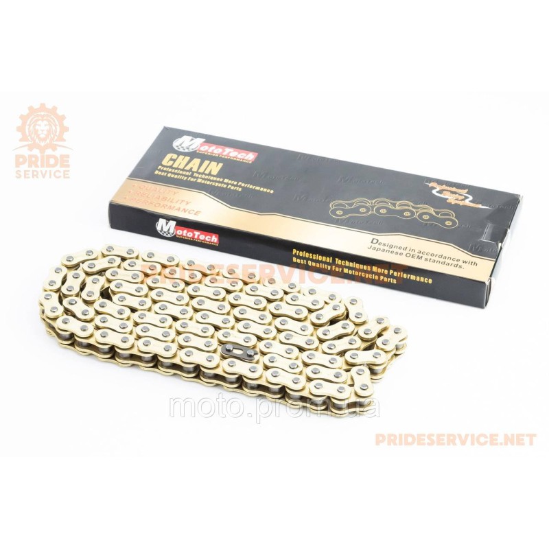 Цепь привода колеса 520HVOx120L GOLD (с сальниками)