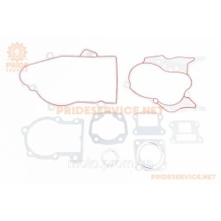 Прокладки двигателя Honda TACT/AF16 50cc-41мм, к-кт 8 деталей (красная нить) Прокладки двигателя Honda TACT/AF16 50cc-41мм, к-кт 8 деталей (красная нить)
