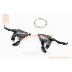 Перемикачі (моноблок) 3x7 швидкості, чорні ST-EF 500 Перемикачі (моноблок) 3x7 швидкості, чорні ST-EF 500