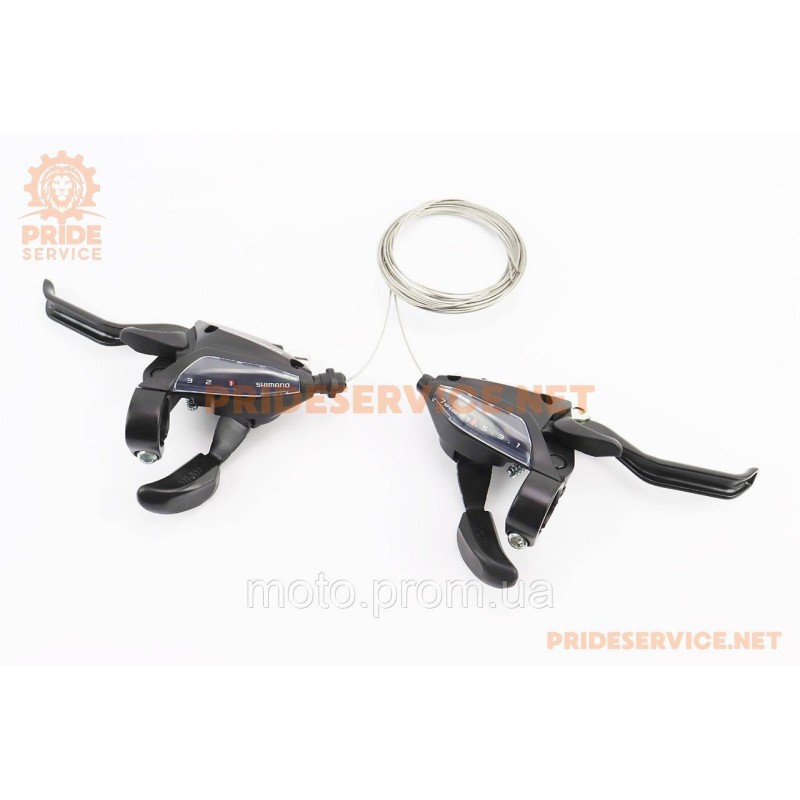 Переключатели (моноблок) 3x7 скоростей, чёрные ST-EF 500